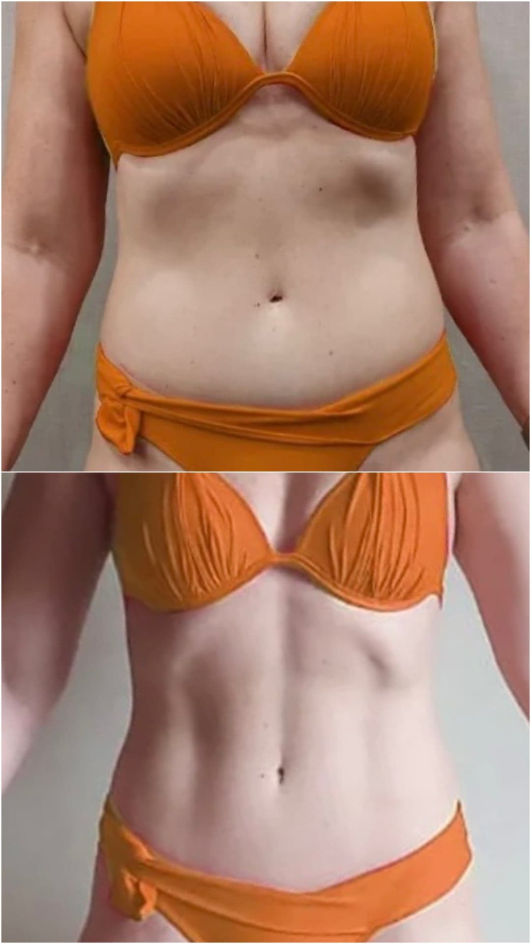 Brazilian Body Bar client before and after result 2